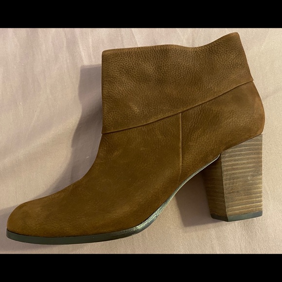 Cole Haan Suede Leather Brown Ankle Boots Woman’s - Picture 9 of 9